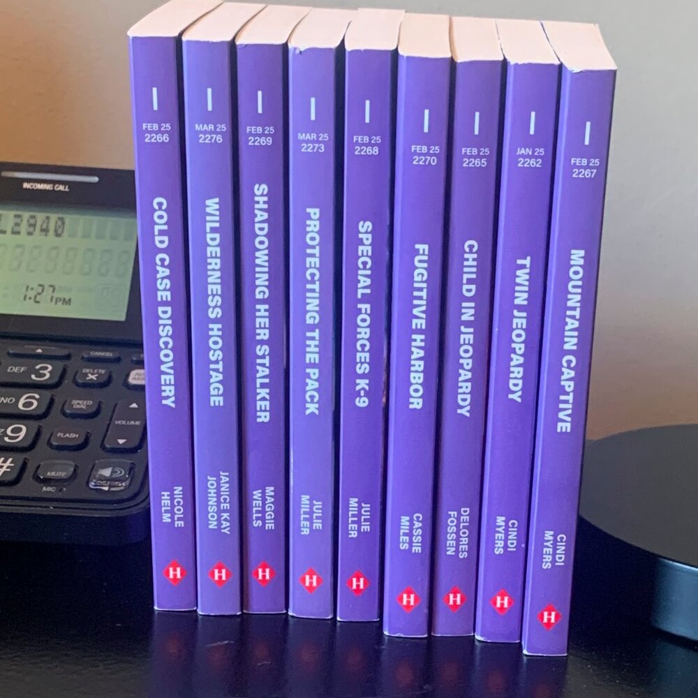 9 HARLEQUIN INTRIGUE NOVELS, PAPERBACK, VARIOUS AUTHORS